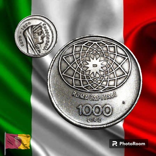 Moneta 1000 lire - moneta,