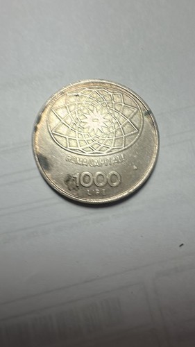 Italia 1000 lire - roma, capitale