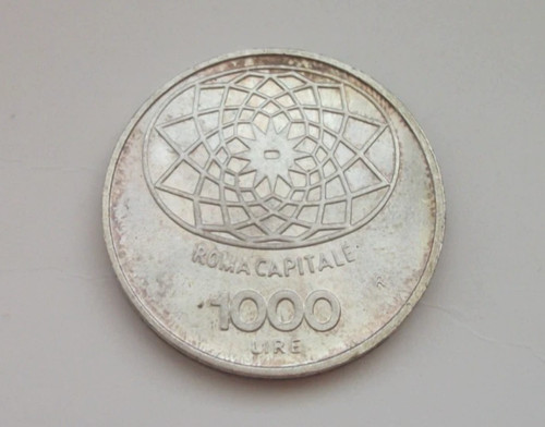 Italie 1000 lire argent - italie,