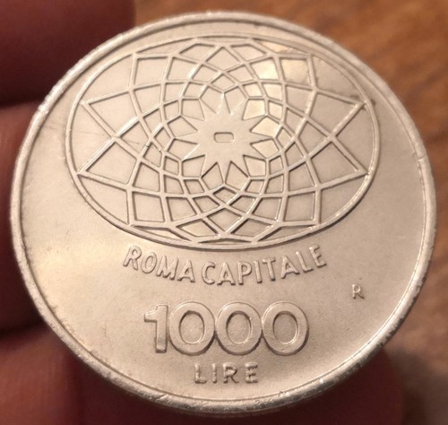 Moneta 1000 lire 1970 - moneta, 1970,