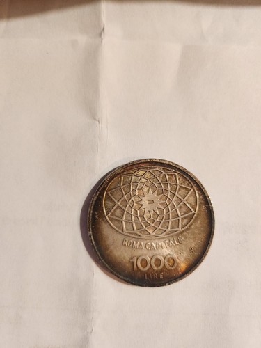 Moneta 1000 lire roma capitale - lire,