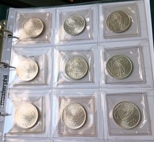 9 MONETE 1970 ITALIA 1000 Lire