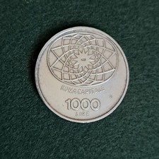 MONETA 1000 Lire - Argento -