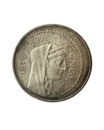 Moneta 1000 lire argento 1970 - lire,