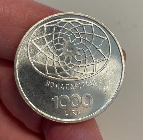 Italia 1000 lire argento - italia,