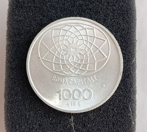 Italia 1000 lire - , argento