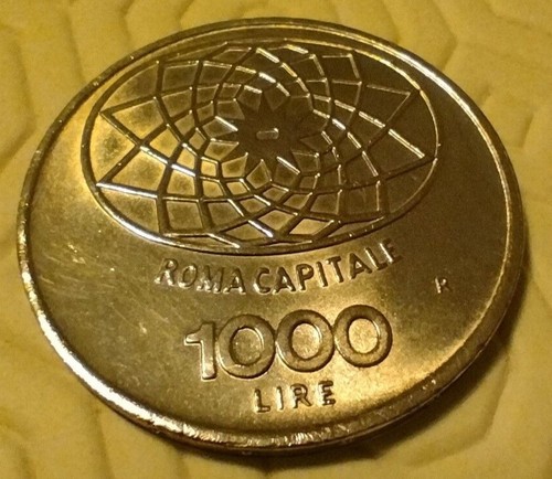 Moneta argento 1000 lire - argento,