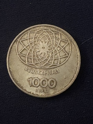 Moneta 1000 lire - moneta,